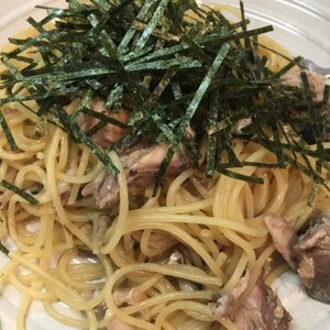 さば缶でパスタ